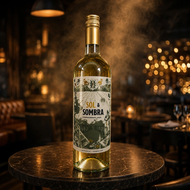 Vino Sol y Sombra Chardonnay Varietal 2026 - Tupungato, Mendoza