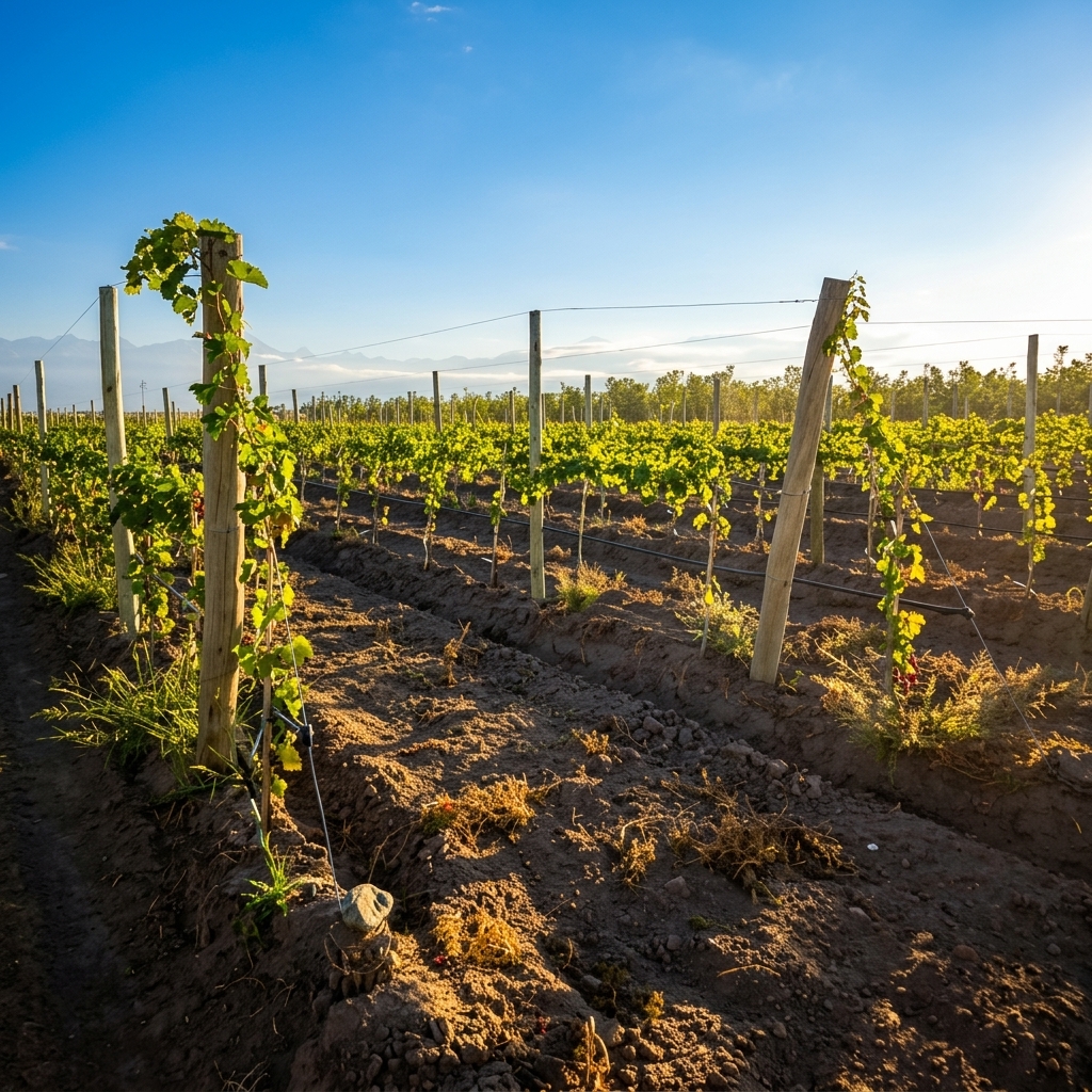 Viñedo Hija del Sol en Tupungato
